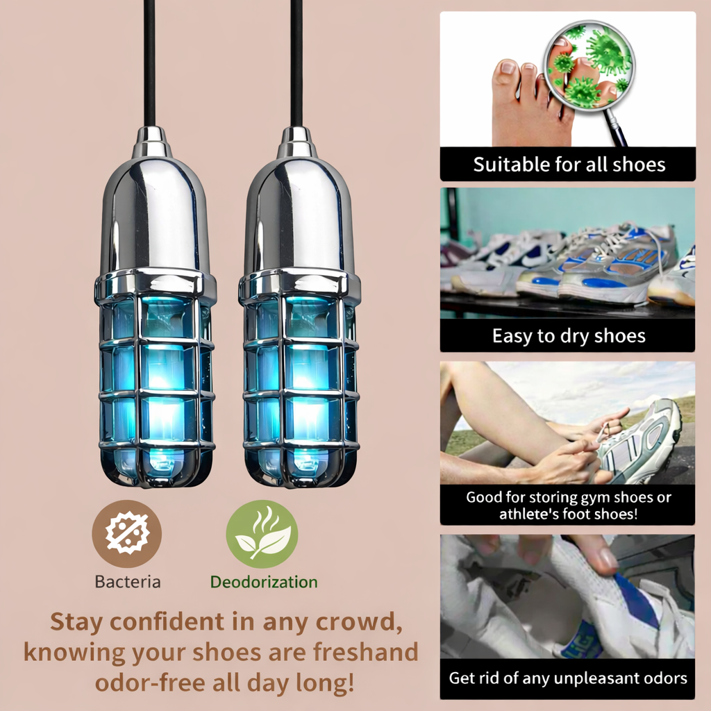 UV Shoe Sanitizer | Smart Shoe Sterilizer Light
