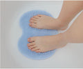 Silicone Foot Scrubber Mat for Shower – Non-Slip Foot Cleaning Pad for Removing Dead Skin & Calluses, Easy Foot Wash Without Bending